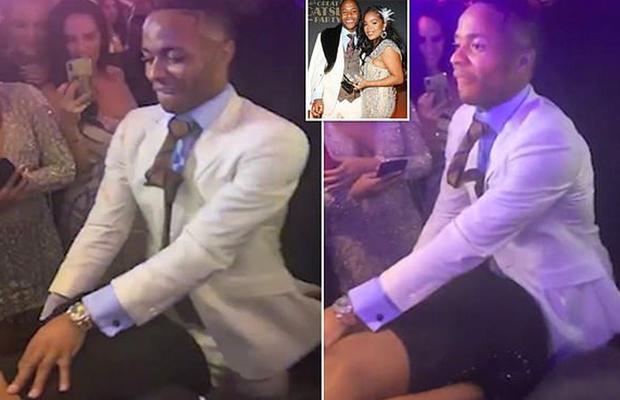 VIDEO „Ăsta e adevăratul motiv pentru care Liverpool i-a luat fața lui City!” » Destrăbălare la petrecerea lui Raheem Sterling: femeile s-au bătut să se miste lasciv în poala lui!