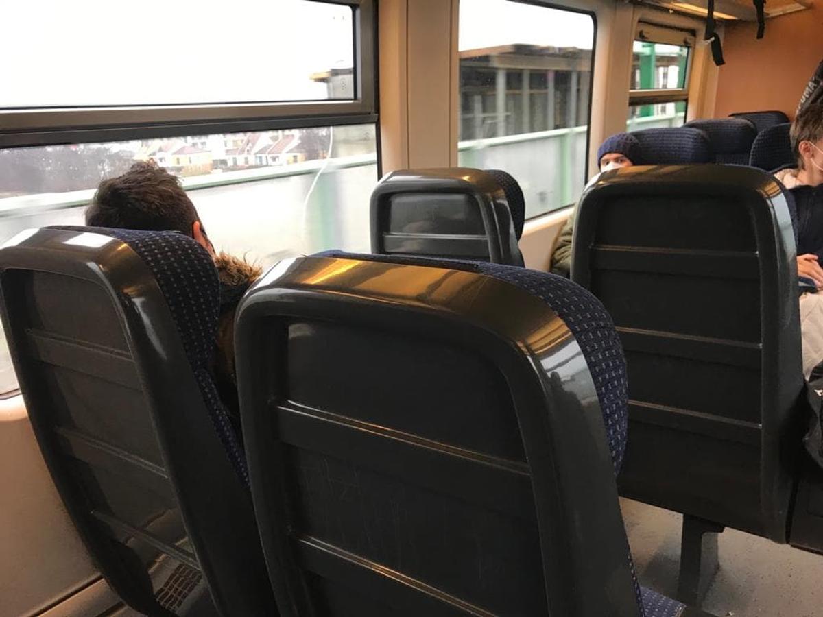 Tren Gara de Nord - Otopeni - 13.12.2020