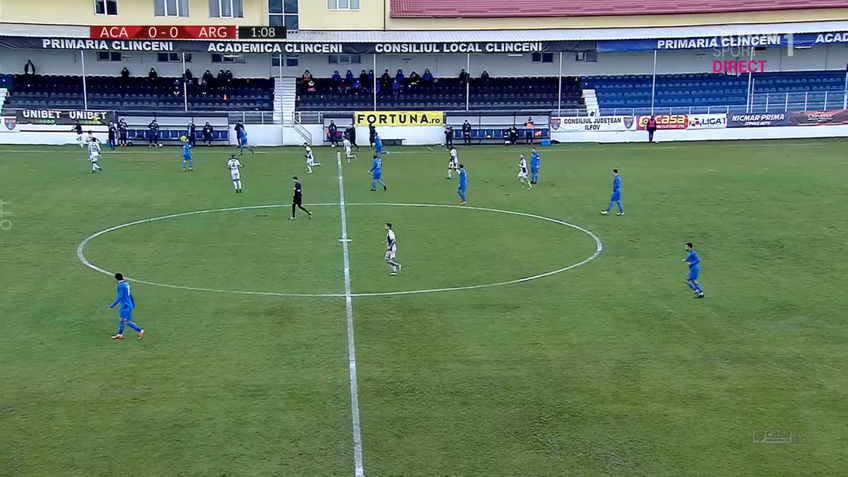ACADEMICA CLINCENI - FC ARGEȘ, liveTEXT pe GSP.ro