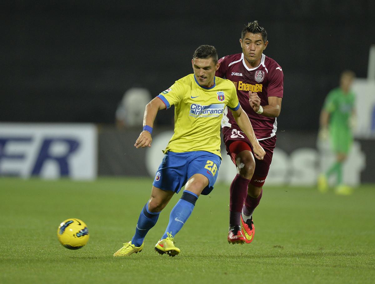 FOTO 6 ani de la ultimul succes al lui FCSB pe terenul lui CFR! Cum arătau echipele atunci + FCSB devenea campioană în acel sezon