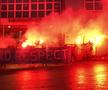 FOTO+VIDEO. Fanii lui CFR Cluj, protest înaintea meciului cu FCSB » Torțe în Gruia + mesaj ironic pentru UEFA
