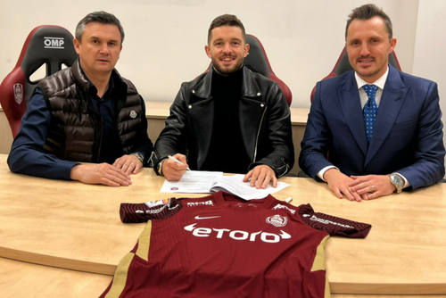 Sergiu Buș (29 de ani), fostul atacant al celor de la FCSB, a semnat cu rivala roș-albaștrilor din lupta pentru titlu, CFR Cluj!