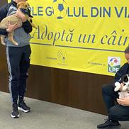 MM Stoica și Florin Tănase, prezenți la acțiunea de susținere a proiectului „Umple golul din viața ta” / foto: GSP