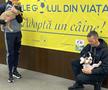MM Stoica și Florin Tănase, prezenți la acțiunea de susținere a proiectului „Umple golul din viața ta” / foto: GSP