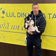 MM Stoica și Florin Tănase, prezenți la acțiunea de susținere a proiectului „Umple golul din viața ta” / foto: GSP