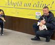 MM Stoica și Florin Tănase, prezenți la acțiunea de susținere a proiectului „Umple golul din viața ta” / foto: GSP