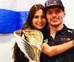 Max Verstappen și Kelly Piquet / Sursă foto: Guliver/Getty Images