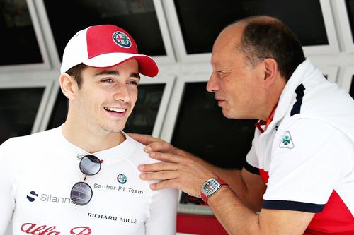 Charles Leclerc și Fred Vasseur vor colabora din nou, acum la Ferrari // foto: Guliver/gettyimages