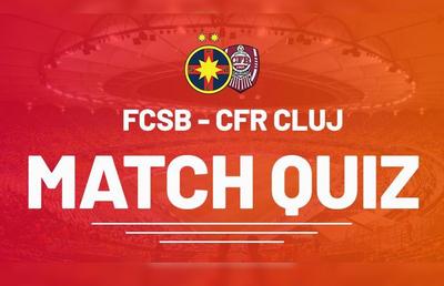 Concurs de predicții pe FCSB - CFR Cluj. Câte nimerești?