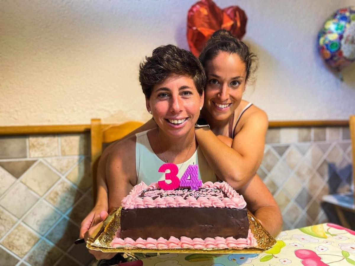 Carla Suarez Navarro și Olga Garcia / FOTO: Instagram