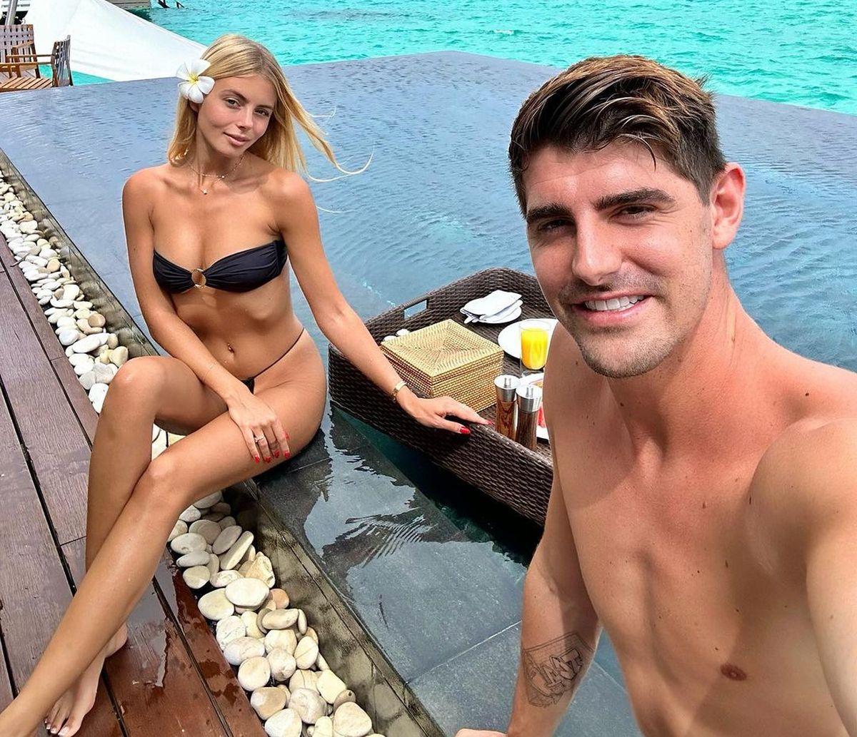 Mishel Gerzig, iubita lui Thibaut Courtois