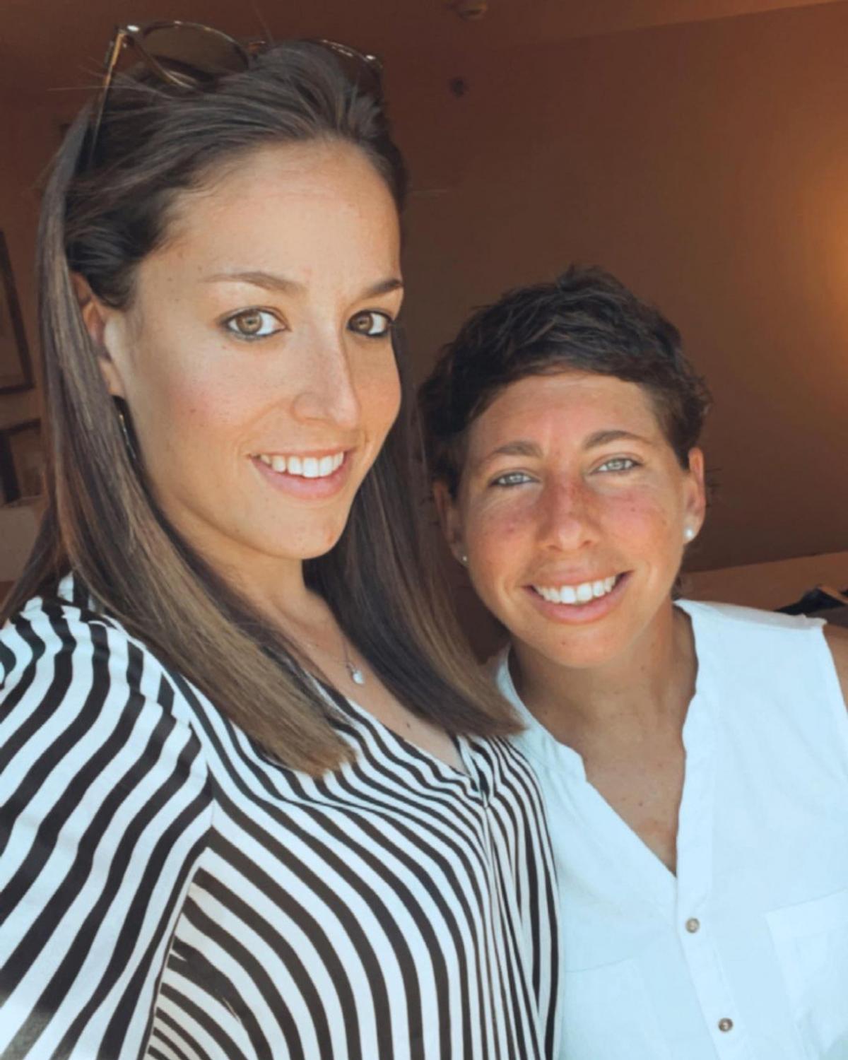 Carla Suarez Navarro și Olga Garcia / FOTO: Instagram