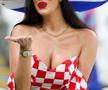 Ivana Knoll și-a găsit partener pentru semifinala Argentina - Croația! Cu cine a fost surprinsă în tribune