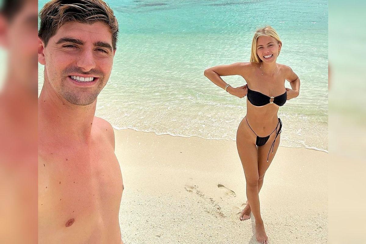 „E și Courtois în poză?” » Logodnica celui mai bun portar din lume face ravagii pe Instagram