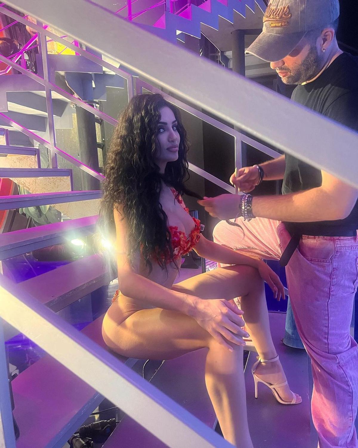 Andreea Sasu, la săptămâna modei de la Milano