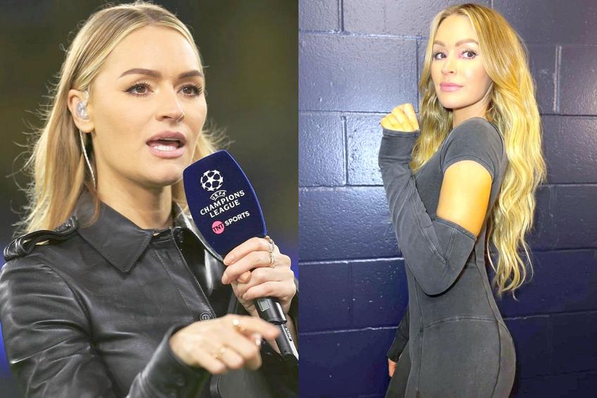 Prezentatoarea Laura Woods. Foto: Instagram