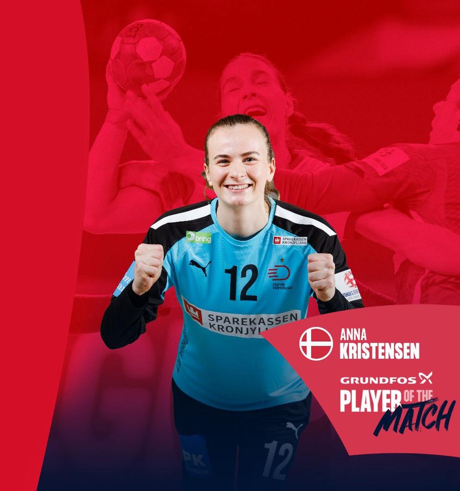 Anna Kristensen, MVP în Franța - Danemarca Franța - Danemarca, semifinala Euro 2024 de handbal feminin, decis de prestația grandioasă a portarului! » Reeditarea ultimului act din 2022
