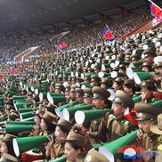 Imagini de la meciul aniversar de fotbal din Coreea de Nord / FOTO: www.kcna.kp