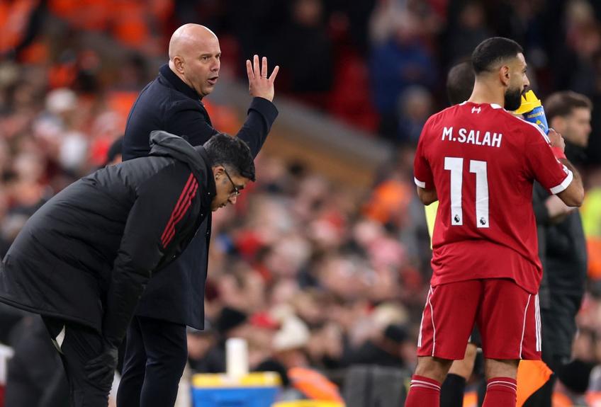 Liverpool - Brighton (2-0), în etapa #16 din Premier League. Salah a revenit cu „assist” // FOTO: Getty Images