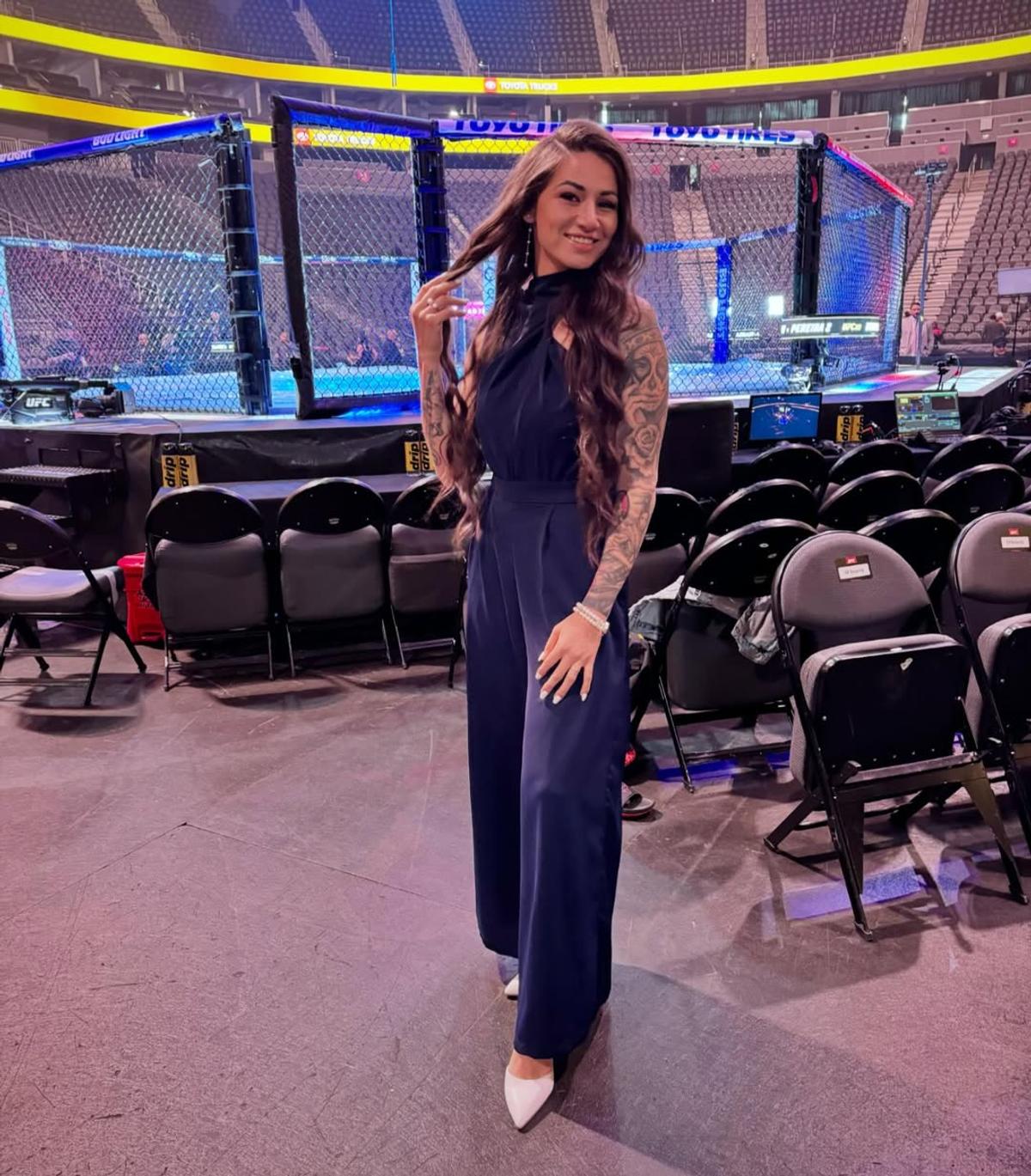 „Prințesa războinică” Diana Belbiță, înfrângere dură în UFC » A părăsit cușca plină de sânge