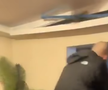 Scene șocante: momentul în care huliganii lui Feyenoord distrug complet un apartament din București
