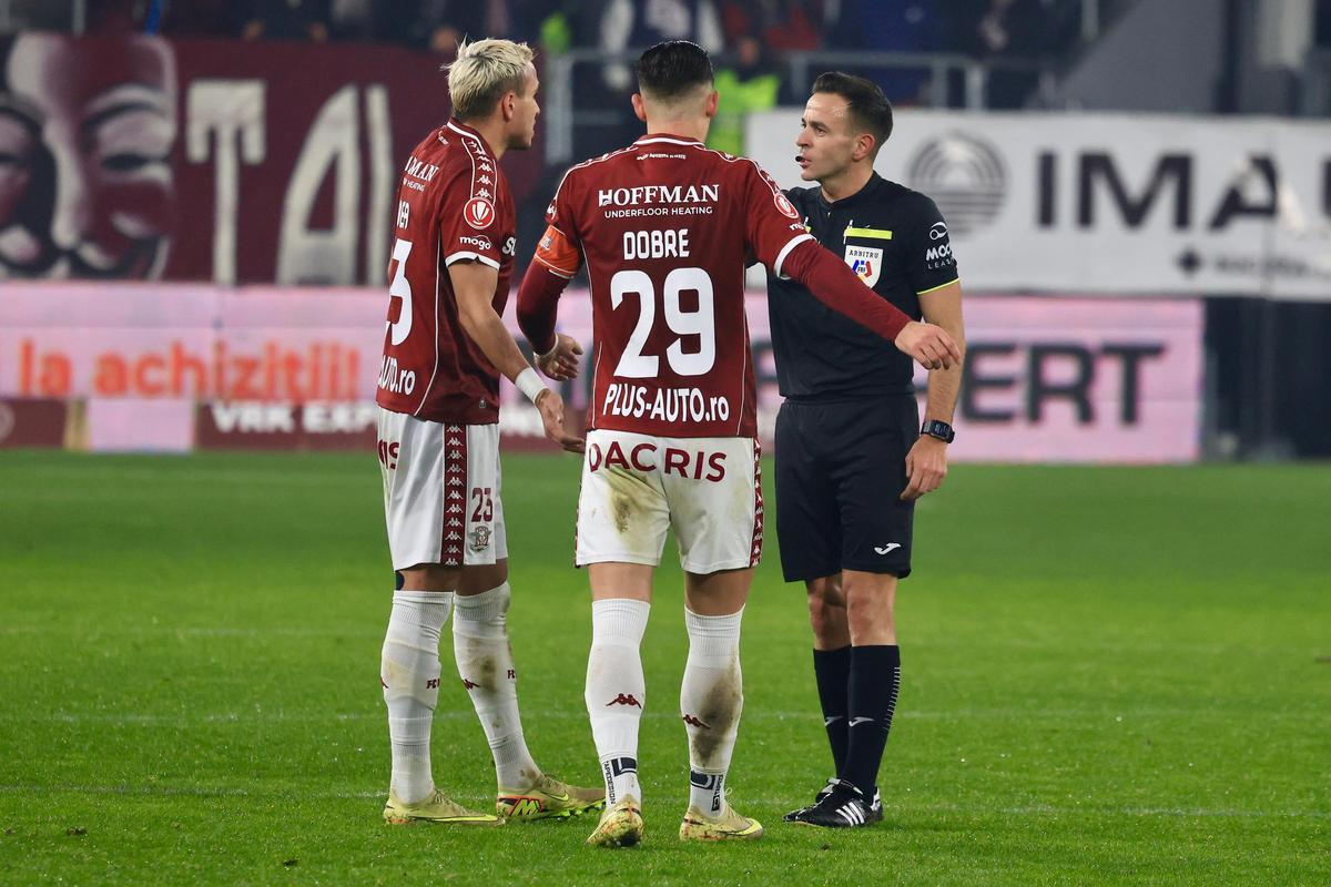 Adrian Porumboiu, vehement: „Băi Gâlcă, echipa ta e umilită și surclasată și tu vorbești de arbitraj? Suntem la pomană?”