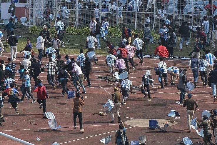 Haos la vizita lui Messi în India / Foto: Imago