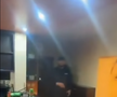 Scene șocante: momentul în care huliganii lui Feyenoord distrug complet un apartament din București