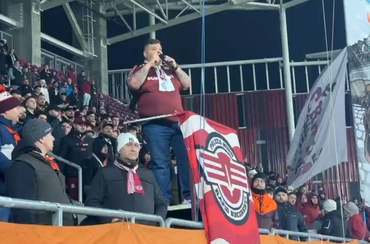 Nu s-a văzut la TV! Singura persoană huiduită în Giulești » Mesaj categoric din peluză, după Rapid - Oțelul