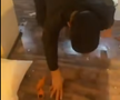 Scene șocante: momentul în care huliganii lui Feyenoord distrug complet un apartament din București