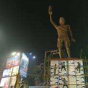 Lionel Messi are o statuie de 21 de metri la Calcutta / Foto: Imago