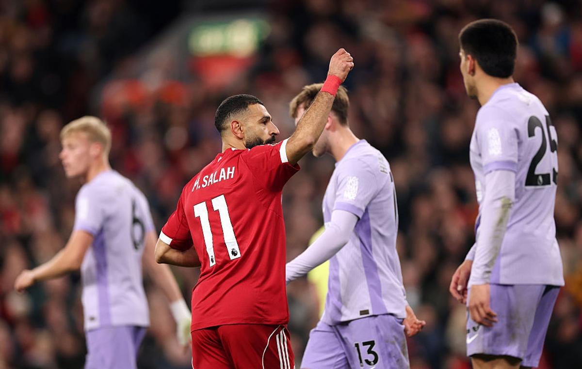 Arne Slot l-a introdus pe Salah în minutul 26 al meciului Liverpool - Brighton! Ce a urmat
