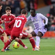 Liverpool - Brighton, în etapa #16 din Premier League // FOTO: Getty Images