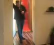 Scene șocante: momentul în care huliganii lui Feyenoord distrug complet un apartament din București