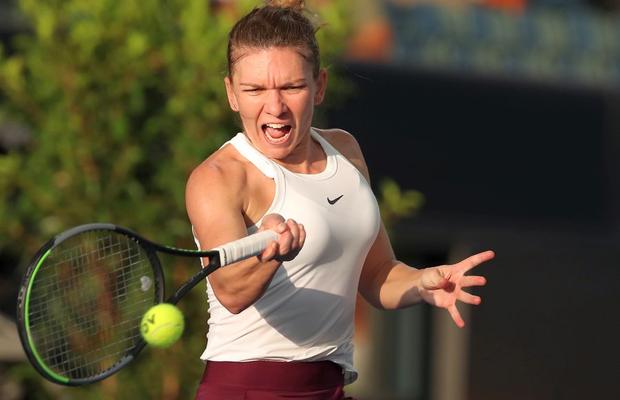 SIMONA HALEP - AJLA TOMLJANOVIC 6-4, 7-5 // FOTO + VIDEO Simona Halep, start pozitiv în 2020: victorie în minimum de seturi + cu cine va juca în sferturi
