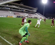 În minutul 42, la 1-0 în favoarea campioanei, CFR Cluj a solicitat un penalty în meciul cu Academica Clinceni @capturi Digi Sport