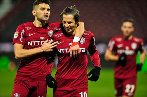 CFR Cluj a învins-o pe Academica Clinceni, scor 3-1, în etapa cu numărul 16 din Liga 1.