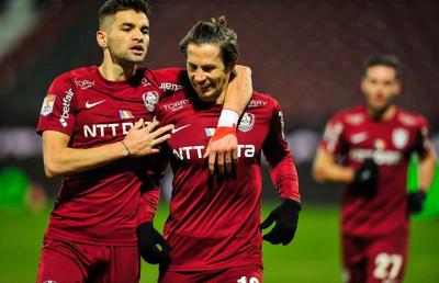 CFR Cluj - Academica Clinceni 3-1 » Campioana o depășește pe Craiova și pune presiune pe FCSB! Clasamentul LIVE