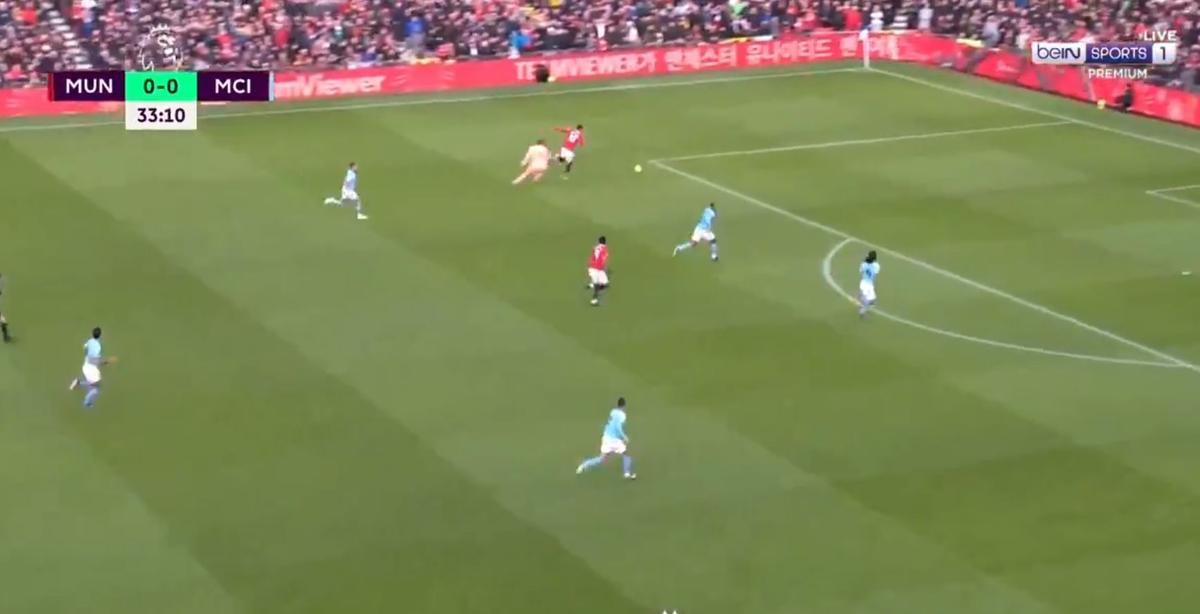 Rashford, ratare uriașă în Manchester United - Manchester City