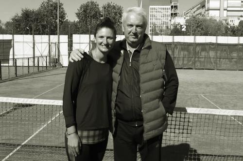 Regretatul Liviu Ungureanu, alături de Irina Begu