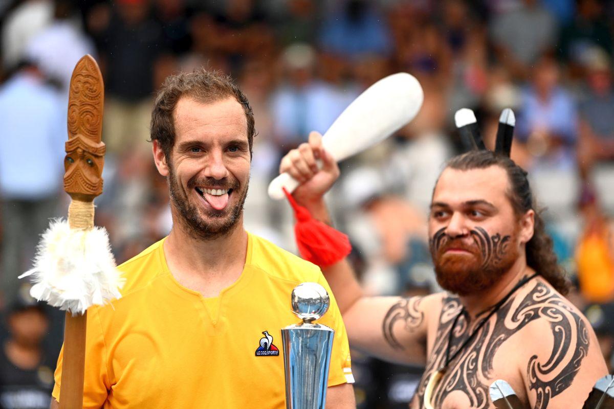 Richard Gasquet, campion la Auckland + ceremonia spectaculoasă de la final, cu accente băștinașe neo-zeelandeze