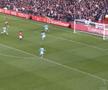 Marcus Rahsford, atacantul lui Manchester United, a ratat o ocazie uriașă în derby-ul cu Manchester City/ captură Twitter