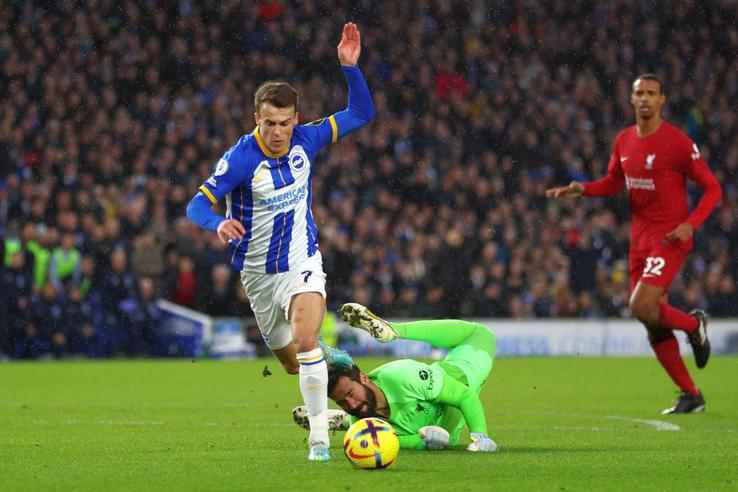 Brighton - Liverpool 3-0 / Sursă foto: Guliver/Getty Images