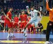 România a fost învinsă de Spania, scor 24-36, în al doilea meci de la Campionatul European de handbal masculin. Este cel mai drastic eșec suferit de „tricolori” la turneele finale continentale.