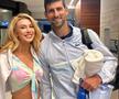 Intrată pe „blat” la Australian Open, Andreea Bălan nu l-a „ratat” nici pe Novak Djokovic! Ce s-a întâmplat câteva minute înainte de primul meci al sârbului
