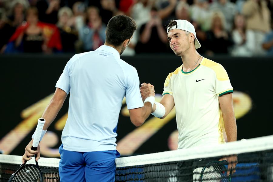 Novak Djokovic, debut complicat la Australian Open » A avut nevoie de 4 ore pentru a trece de un debutant de 18 ani