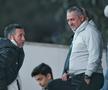 Mihai Stoica a asistat la amicalul dintre Universitatea Craiova și Slovacko. Oficialul celor de la FCSB a discutat înaintea partidei cu Mihai Rotaru, principalul finanțator al oltenilor. 
 / FOTO: Cristi Preda (GSP.ro)