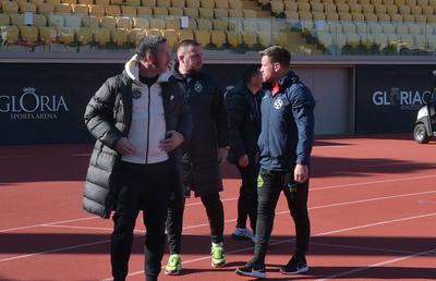 Că așa e-n fotbal! În urmă cu 10 ani i-a năucit, acum vechii rivali sunt amici. Imagini din Antalya la meciul FCSB