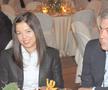 Marina Crețu și Carlo Ancelotti. Foto: Libertatea