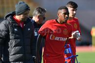 Doi fotbaliști de la FCSB au părăsit terenul accidentați în amicalul cu Linz